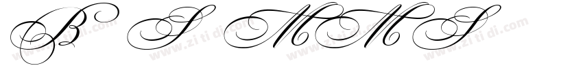 Bickham Script MM Sw字体转换